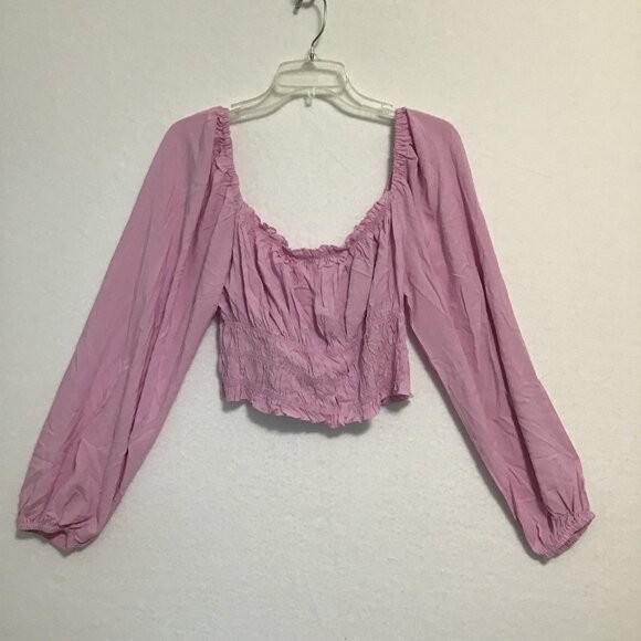 Pink Milkmaid Blouse Size S - Picture 7 of 10